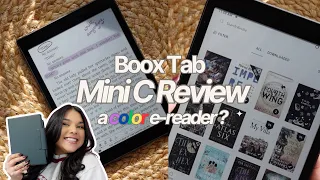 A Color E-Reader? 🌈 BOOX Tab Mini C Review 📚