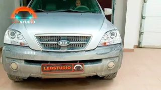 KIA Sorento ремонт и модернизация фар