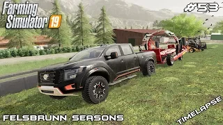 Mowing,baling and wrapping grass | Animals on Felsbrunn Seasons | Farming Simulator 19 | Episode 53