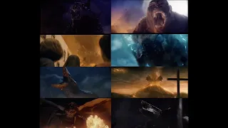 Every main Monsterverse roar at the same time.