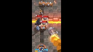 Rocket vs Elite Barbarian. Clash royale Rocket vs  E-barb.