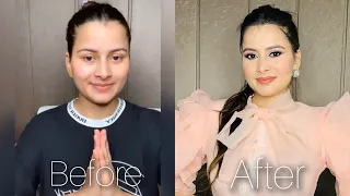 Cute Ji 😉 Pyari ji Look By Chann Kaur - Makeup 💄 Tutorial - @channkaurfan2183