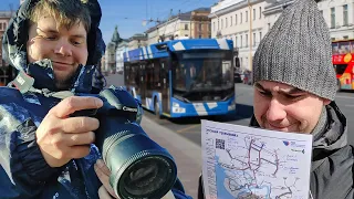 Saint Petersburg: trolleybus capital of the world, tram paradise and lots of new buses!