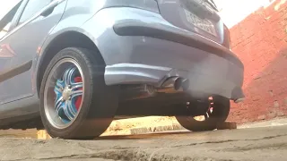 New Exhaust On Hyundai Getz  (Don't forget to subscribe)
