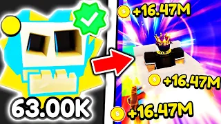 I Ride 978,629,356,189 STUDS and Got STRONGEST PETS To BEAT Roblox Ride a Cart Simulator..