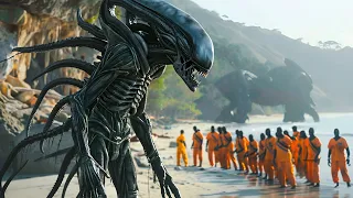 2179: Alien Drop on a Prison Planet with Deadly Inmates | Movie Recap