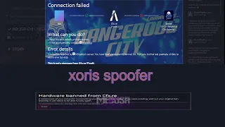 POS NA VGALETE BAN  XORIS SPOOFER STO FIVEM | Removes any ban | REMOVES CFX BANS | HWID Spoofer ez!!