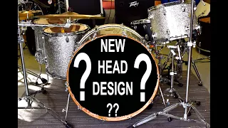 Installing The New Front Bass Drum Head - With A Killer Wrap!