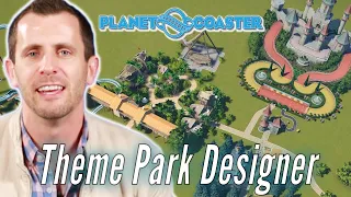 Theme Park Designer Builds His Ideal Theme Park In Planet Coaster • Professionals Play