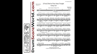 Drum Score - Cutting Crew - I Just Died In Your Arms (sample)