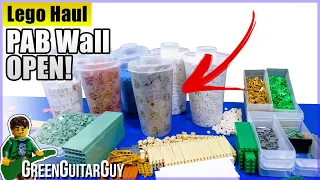 PAB Wall Open! Lego Haul 18 - GreenGuitarGuy