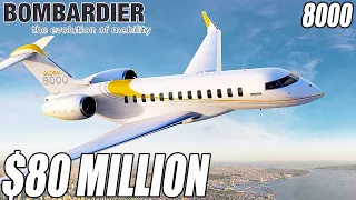 Inside The $80 Million Bombardier Global 8000