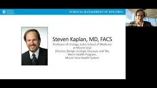 Surgical Management of BPH Webcast (2021)