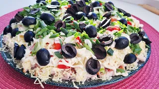 Delicious salad for the holiday table.