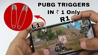 Make PUBG Triggers with SAFETY PIN in a Minute | DIY