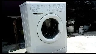 Разобрал стиралку Indesit. Чем можно поживиться!? Металлолом.