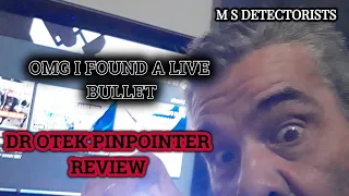 OMG I FIND A LIVE BULLET AND WE TEST AND REVIEW THE DR OTEK PINPOINTER