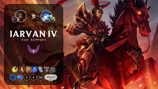 Jarvan IV Support vs Xerath - EUW Master Patch 12.23