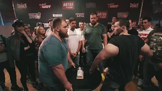 Пельмень vs Руки Базуки. Farmer vs Synthol man