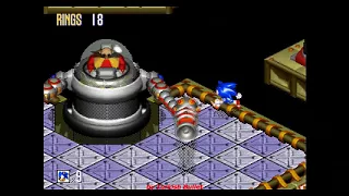 Sonic 3D Blast (Sega Saturn) - (All Bosses)