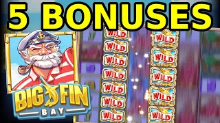 Big Fin Bay Slot By Thunderkick: 5 Bonuses!