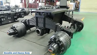 High Quality bogie suspension bogie axle bogie trailer parts are offered. whatsapp:+86-18902816508