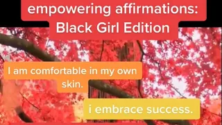 BLACK TIKTOK. -Affirmations #tiktok