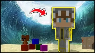 TSUNAMI V MINECRAFTU | ÚTĚK V LODI PLNÉ NETOPÝRŮ!!