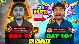 100+ Streak Challenge In Br Ranked 😨 Part - 2 Grandmaster Done✅️