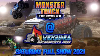 Monster Truck Throwdown @ Dinwiddie VA 2021 Saturday Full Show