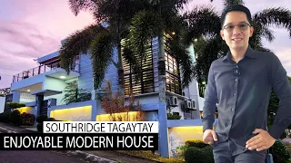 Enjoyable Huge House For Sale  Tour 1079 Inside Southridge Tagaytay City ● Near Crosswinds Highland