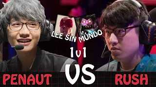 Rush VS Peanut  - Lee Sin/Mundo 1v1's