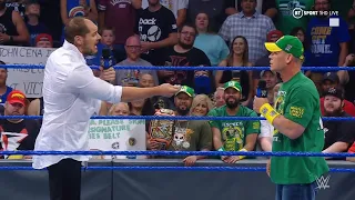 WWE Smackdown Reactions: John Cena Baron Corbin Segment