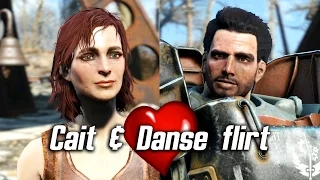 Fallout 4 - Cait & Paladin Danse flirt