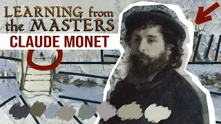 No, the Sky is NOT BLUE, and Snow is NOT WHITE ! A Landscape Painting Masterclass with Claude Monet