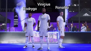 FIFA 23 VOLTA - Ronaldo Vinicius Rodrygo vs Messi Benzema Hakimi - VOLTA 3v3