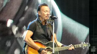 Bruce Springsteen - For You - Solo Acoustic - München munich - 170616