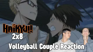 Volleyball Couple Reaction to Haikyu!! S2E8: "Illusionary Hero"