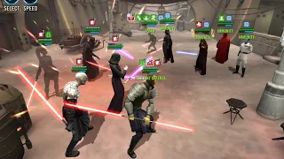 GAC [5v5] : Traya-Savage-Omi vs LV Lord Vader [1stAttempt] [SWGoH] [Counter]