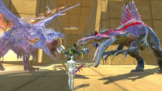 FPS AVATAR ESCAPE In The DINOSAURS HEROES LAB - ARBS