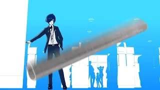 Persona 3 Reload Opening but with Metal pipe sound