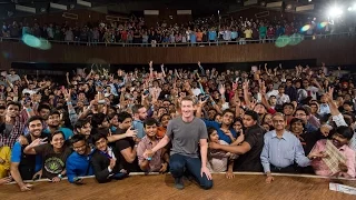 Mark Zuckerberg Townhall Q&A At IIT Delhi Highlights | 28.10.2015