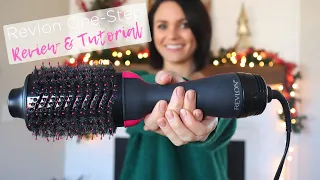 Easiest Way To Use Revlon One-Step Volumizer Hair Dryer & Review!