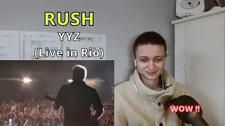 Reaction to RUSH - "YYZ" (Rio Live)