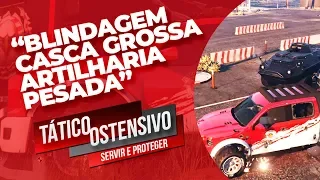 ⍟ GTA 5 ON LINE » BLINDAGEM CASCA GROSSA COM ARTILHARIA PESADA