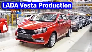 Lada Vesta Production, LADA Factory (Izhevsk, Russia), Lada Vesta Assembly Line