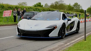 Hyper and Supercars leaving goodwood breakfast meet |  2x P1 and F1 + F1 GTR, Regera and more!