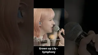 NMIXX Lily when she was a kid VS Grown up Lily