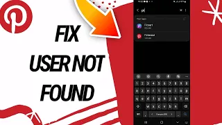 How To Fix And Solve User Not found On Pinterest App