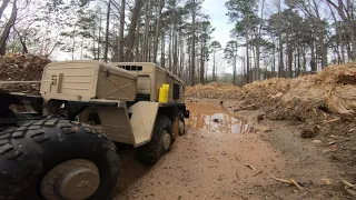 Cross RC BC8  Mammoth Flagship 8x8 Military Truck Off-road Mud Action